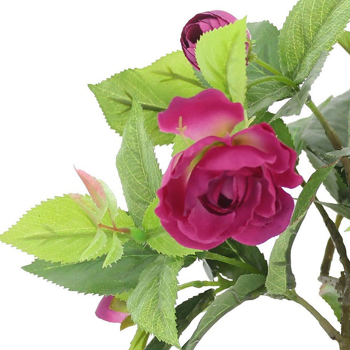 Planta artificial camelia 22 x 17 cm, marca Just Home Collection - Foto 2