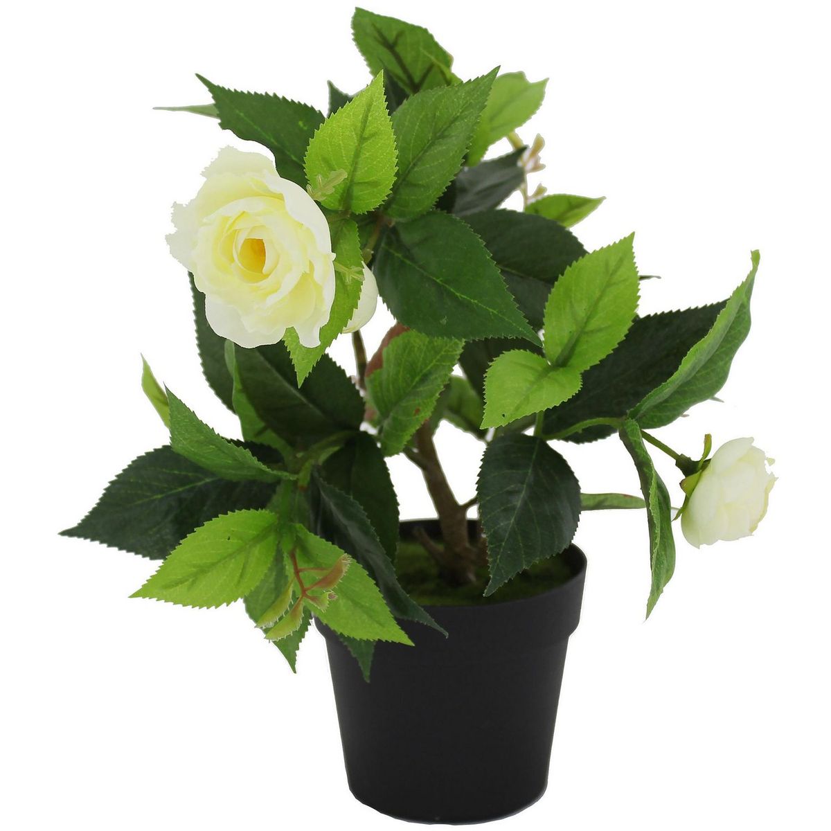 Planta artificial camelia blanca 22 x 17 cm, marca Just Home Collection - Foto Principal