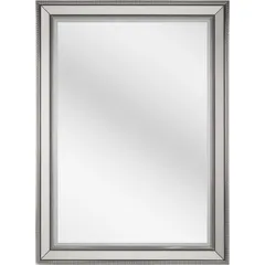 Espejo Decorativo Rectangular Reflejos de 78 x 108 cm Plata