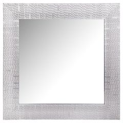 Espejo Decorativo Cuadrado de 40 x 40 cm Plata
