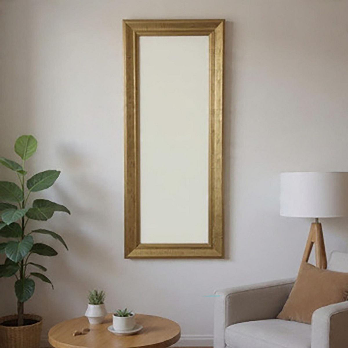 Just Home Collection - Espejo Decorativo Rectangular de 60 x 160 cm Cobre