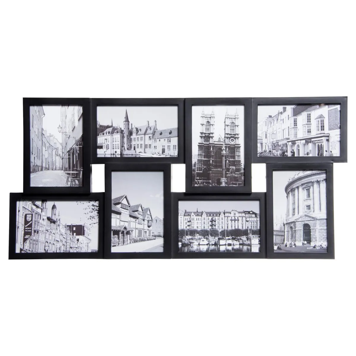 Marco de fotos negro 8x9x14 cm, marca Just Home Collection - Foto Principal