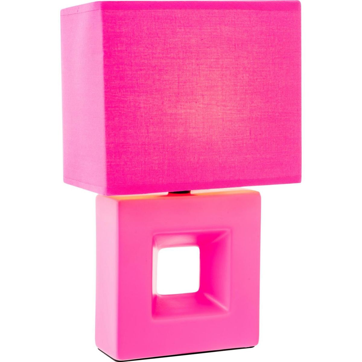 Casa Bonita - Lámpara de Mesa Quad Rosa E27
