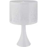 Lámpara de Mesa Nimes 1 Luz Tipo E14 de 25 cm Gris