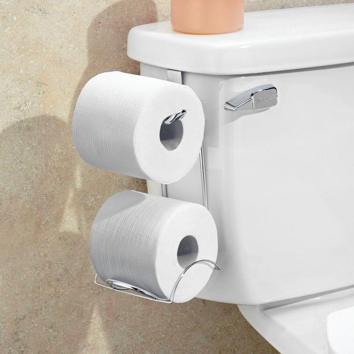 Interdesign - Porta rollos de tanque cromado