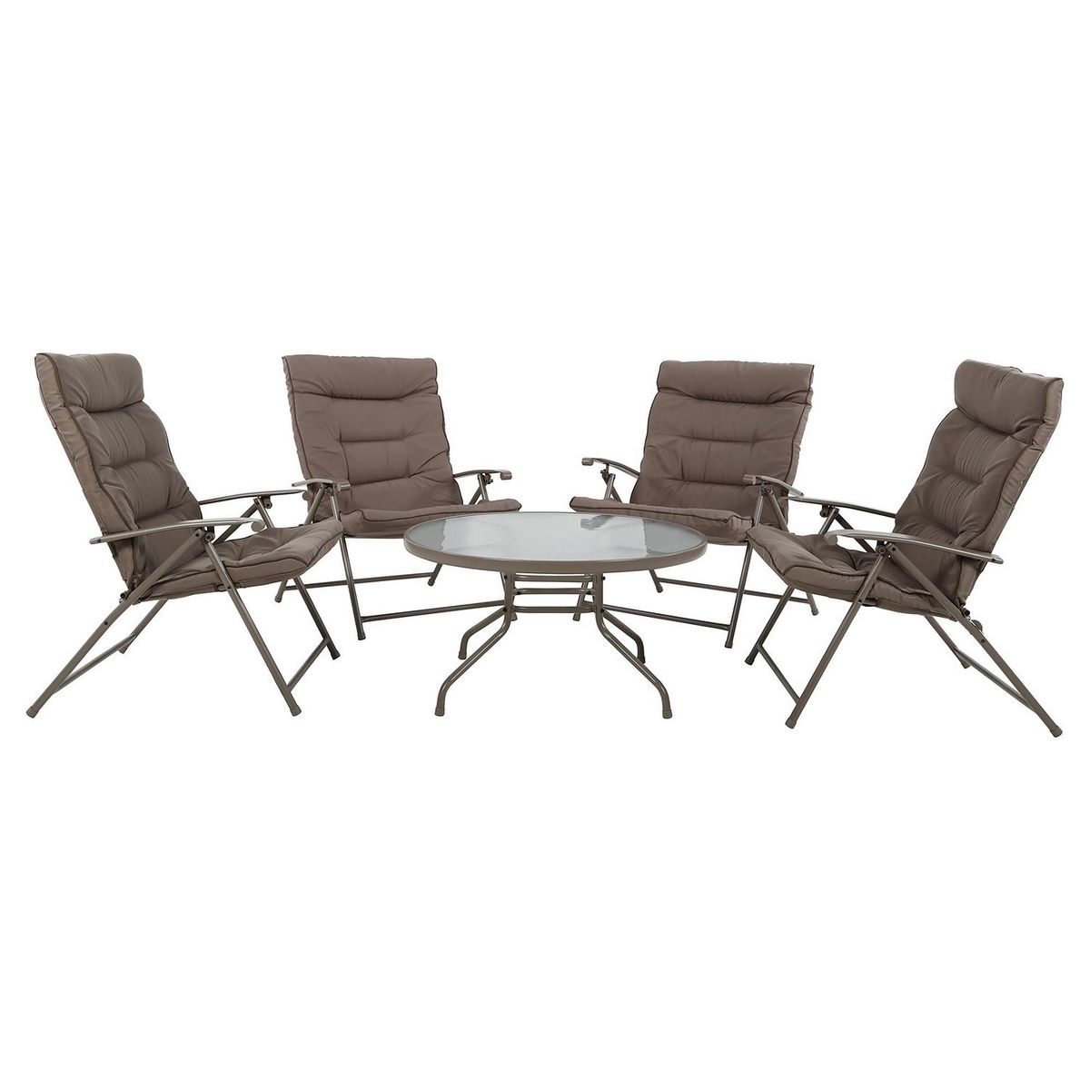 Just Home Collection - Juego de Balcón Sao Paulo 4 Personas