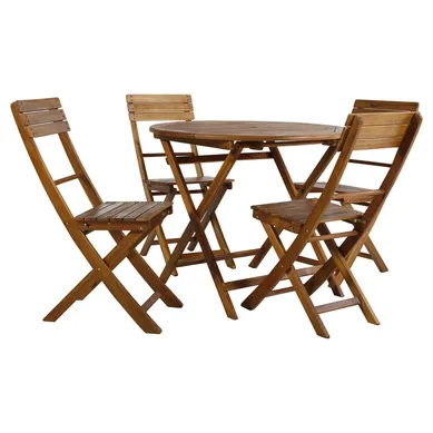 Juego de Comedor para Exterior Catania 4 Personas