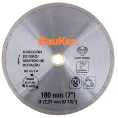 Disco diamant contin 7 bauker