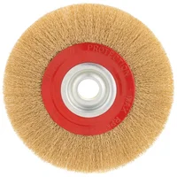 8" Grata circular, acero ondulado