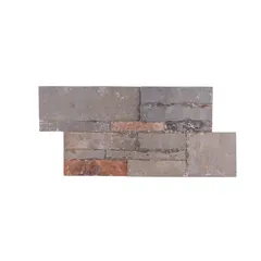 Piedra Natural Mosaico Multicolor 18 x 35 cm 0.5 m2