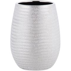 Vaso De Baño Shiny Silver