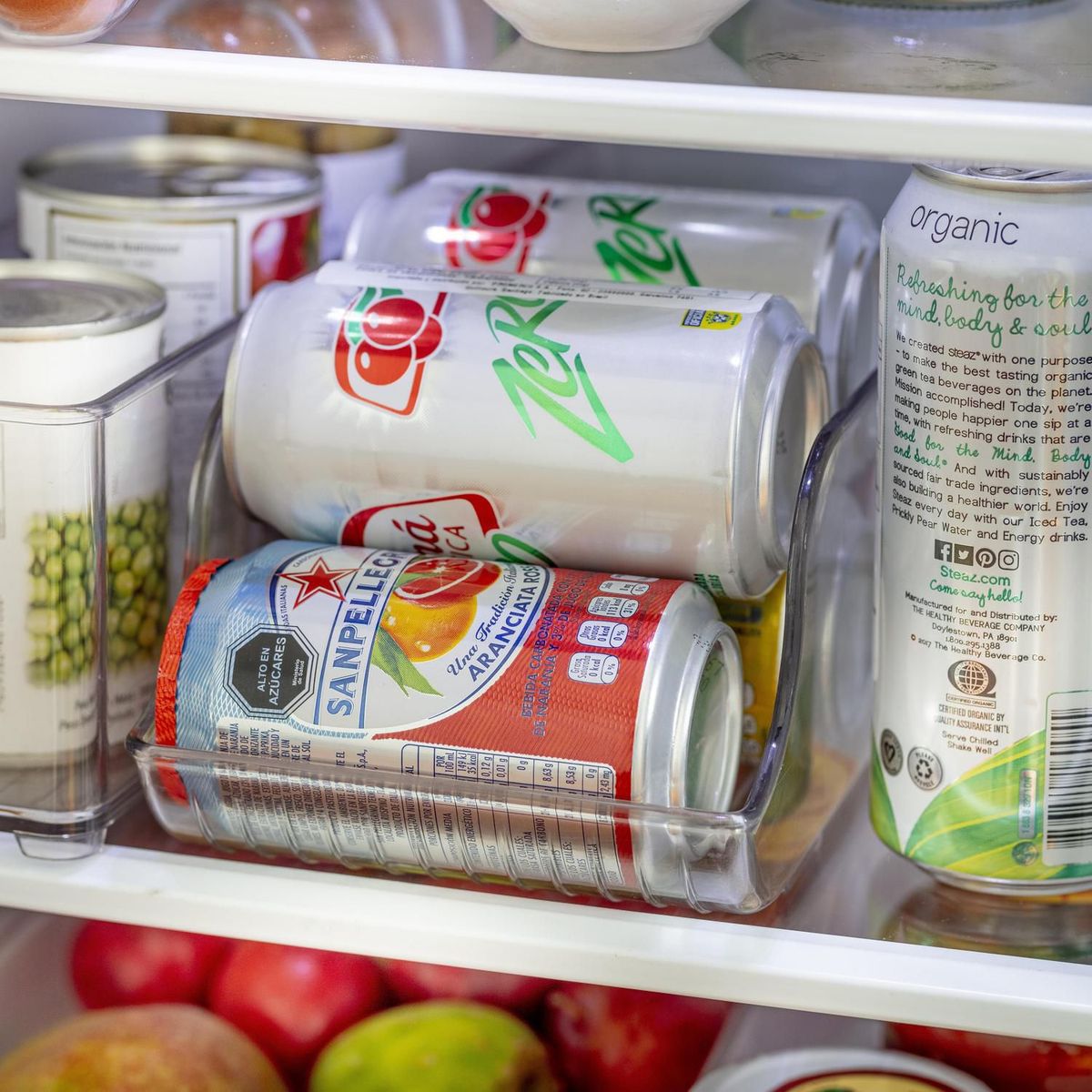 Interdesign - Organizador de latas para congelador