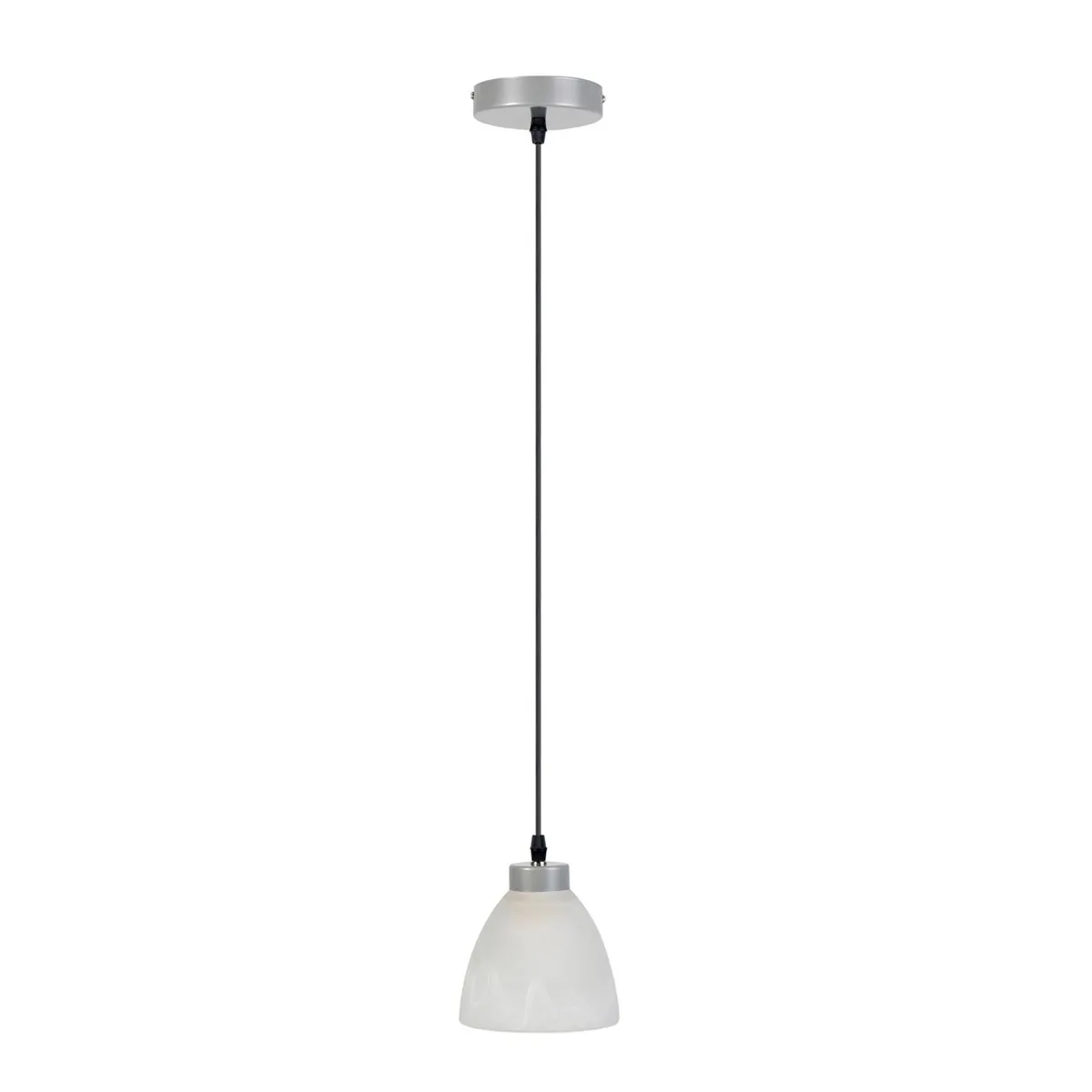 Lámpara colgante Gama 60W E27 Blanco, marca Casa Bonita - Foto Principal