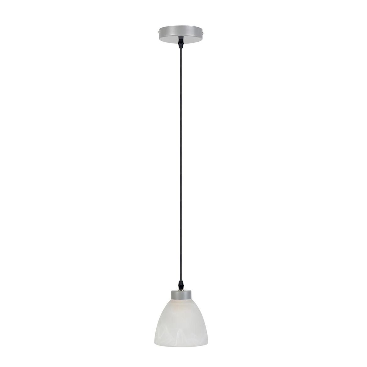 Lámpara colgante Gama 60W E27 Blanco, marca Casa Bonita - Foto Principal