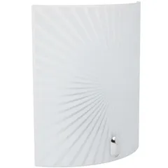 Arbotante Ray 60W blanco 1luz E27 vidrio 20cm