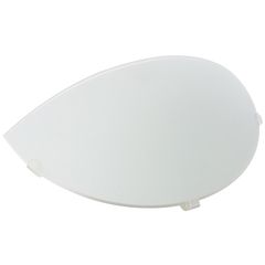 Arbotante Lyn 60W blanco 1luz E27 vidrio 12cm