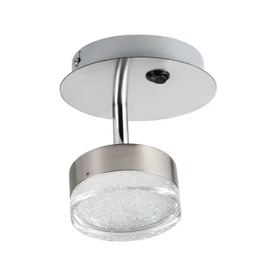 L�mpara de Barra Aberdeen Led Plata 1 Luz