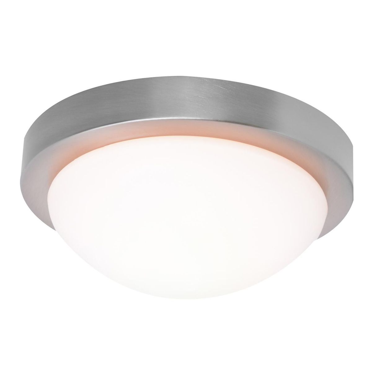 Just Home Collection - Plafón Made Plata 1 Luz E27 60W