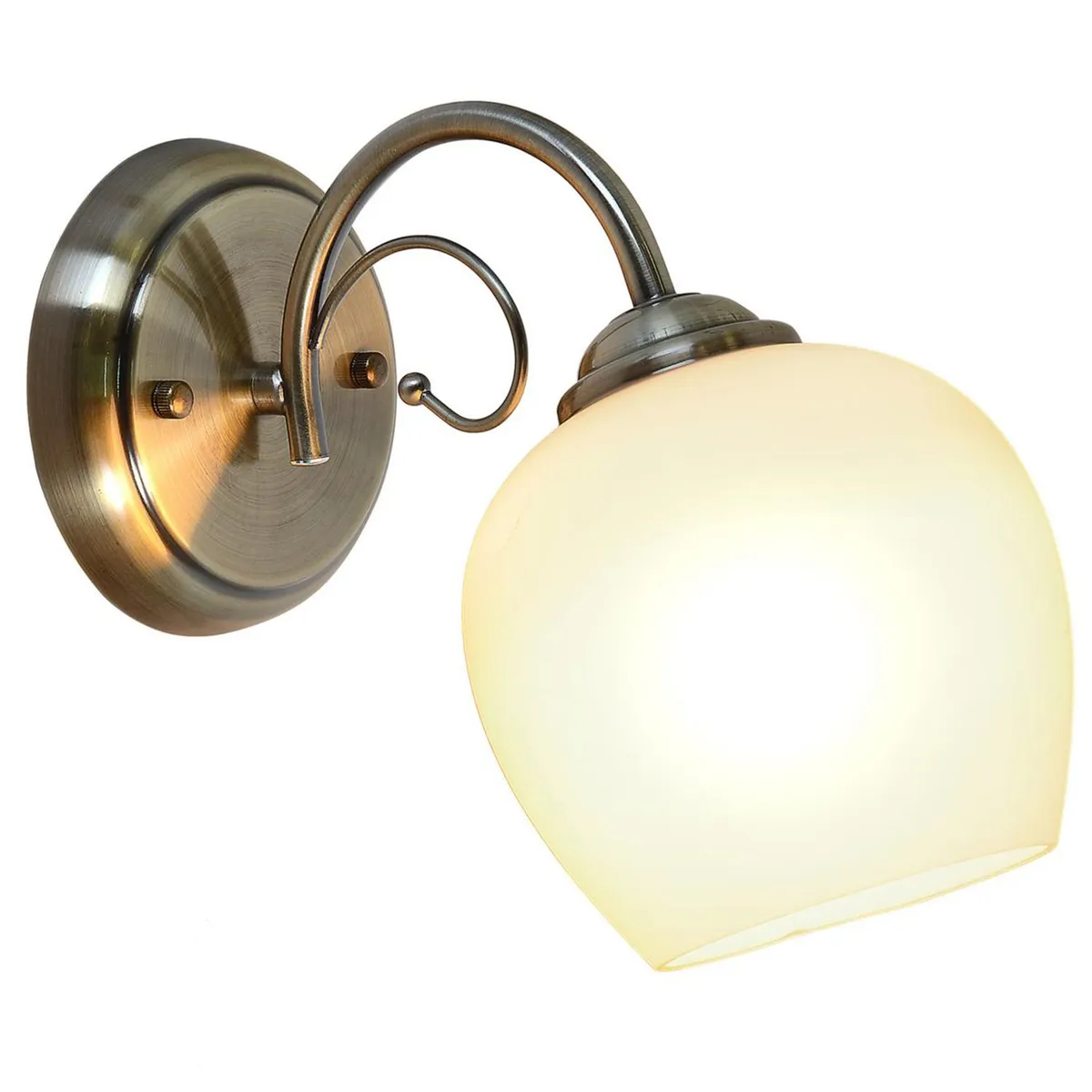 Casa Bonita - Arbotante Valencia 60W plata 1luz E27 metal 20cm