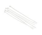 Sujetacable blanca 100x2.5 mm 25 unidades