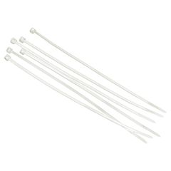 Sujetacable blanca 100x2.5 mm 25 unidades