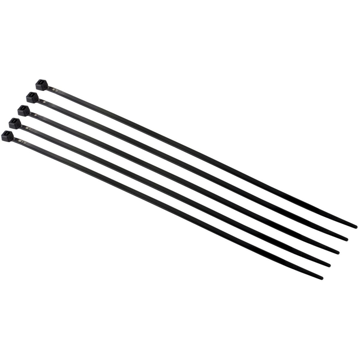 Fixser - Sujetacable negro 3.6x200 mm