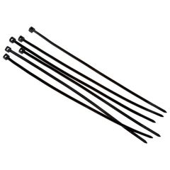 Sujetacable negro 2.5x150mm 25 unidades