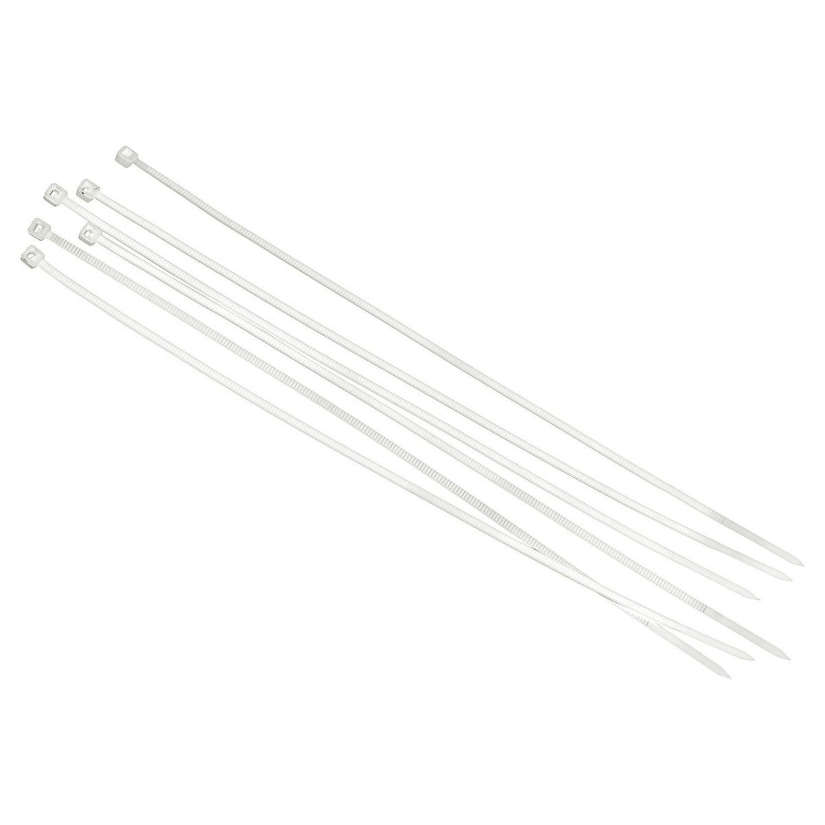 Redline - Sujetacable blanca 4.8x370mm 50 unidades
