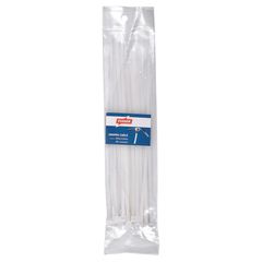 Sujetacable blanca 3.6x200mm 25 unidades