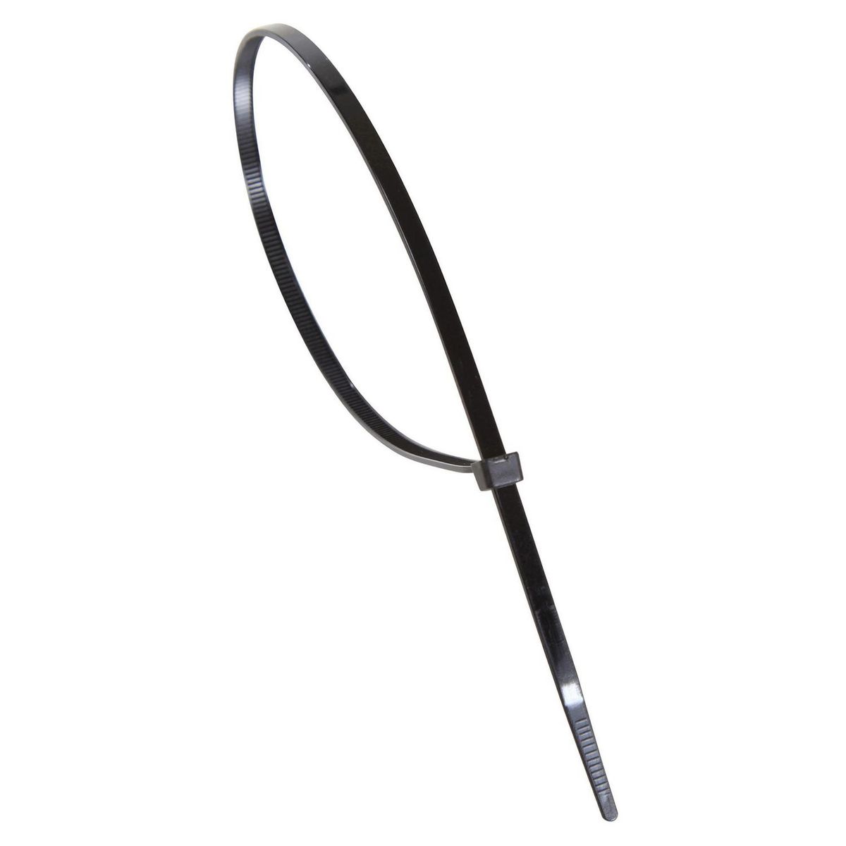 Sujetacable negro 370x4.8 mm 50 unidades, marca Fixser - Foto Principal