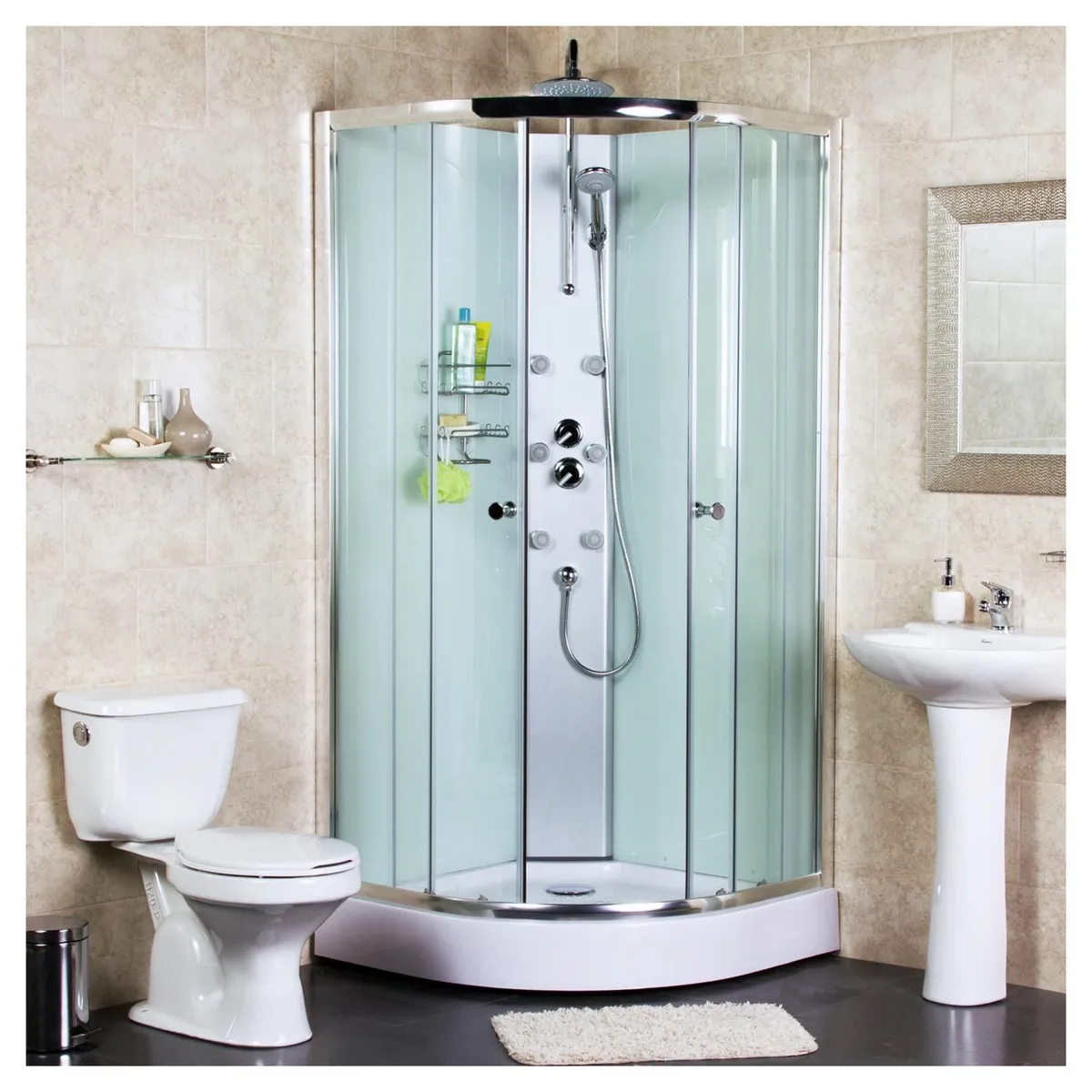 Cabina y Columna de Regadera, marca Sensi Dacqua - Foto 2