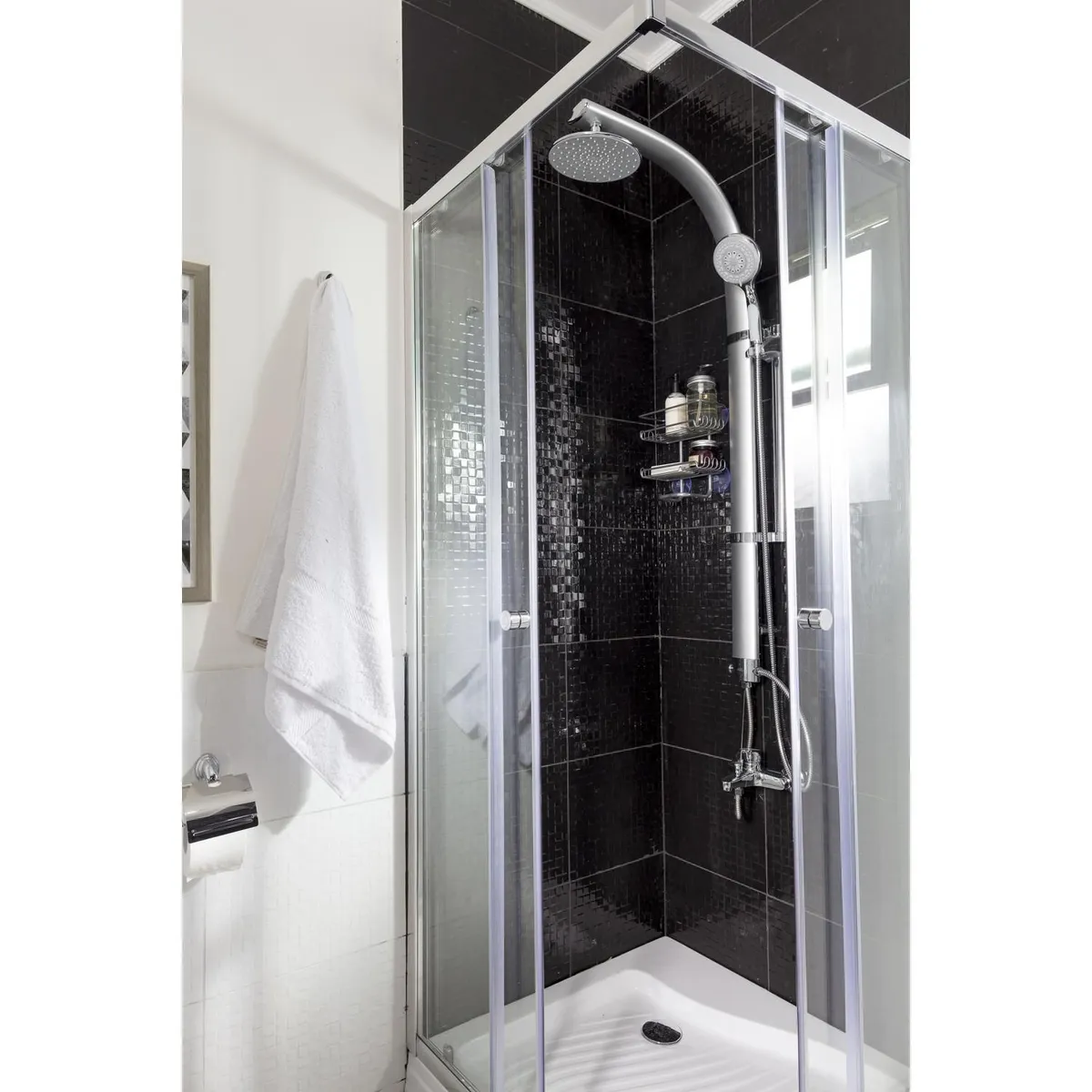 Cabina cuadrada de regadera, marca Sensi Dacqua - Foto 2