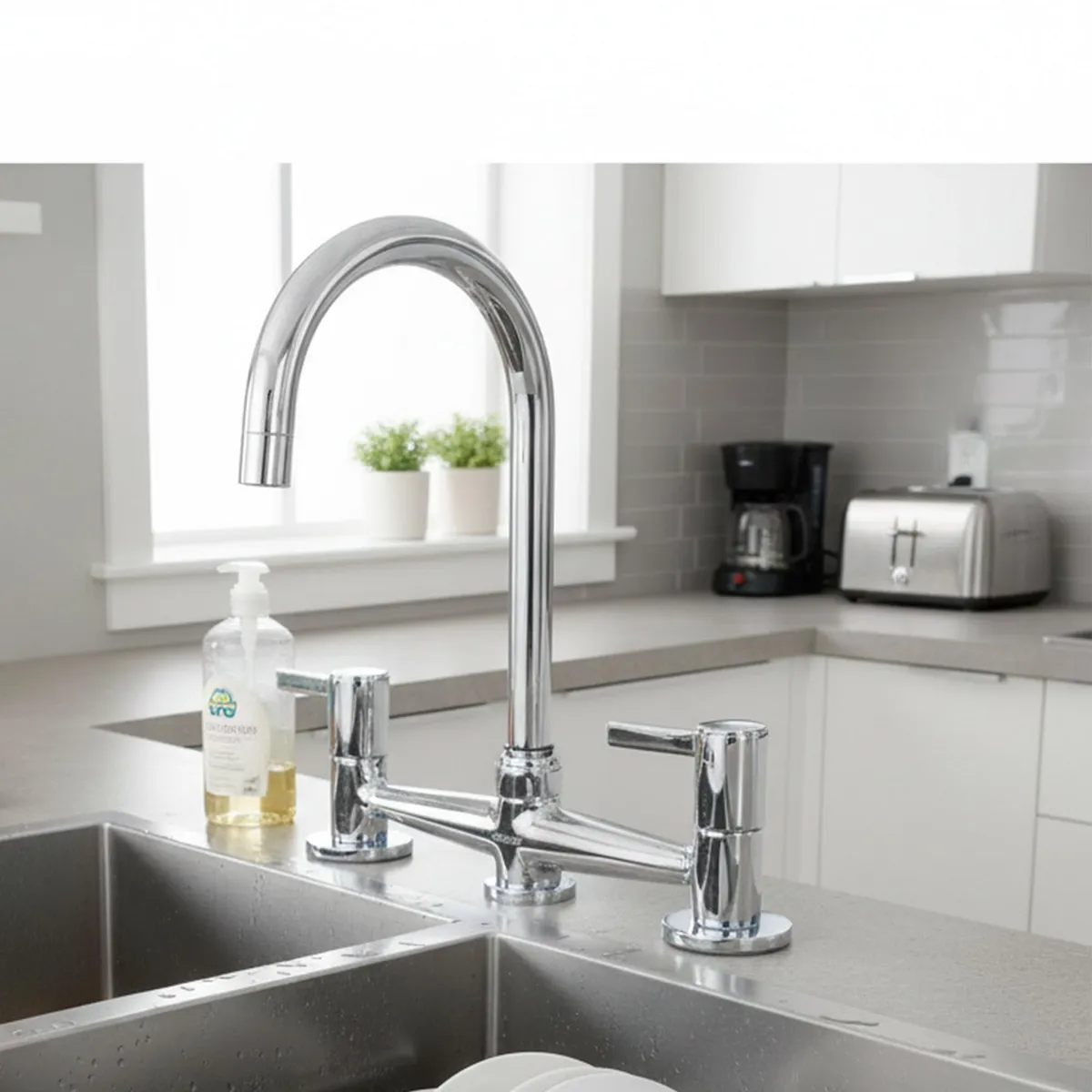 Mezcladora de cocina elevada Bilbao, marca Sensi Dacqua - Foto 2