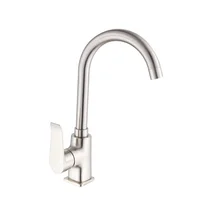 Monomando de cocina 2 torres níquel