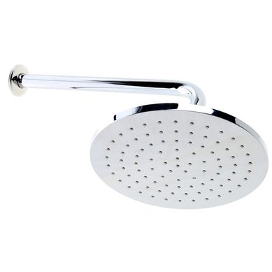 Regadera ABS 1 funci�n con brazo acero inoxidable