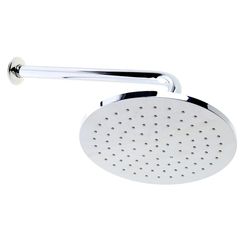 Regadera ABS 1 función con brazo acero inoxidable