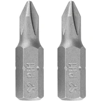 Puntas Atornillador #1 Phillip de 25mm 2 Piezas Bauker