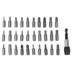 Set 31 piezas Puntas Atornillador bauker.