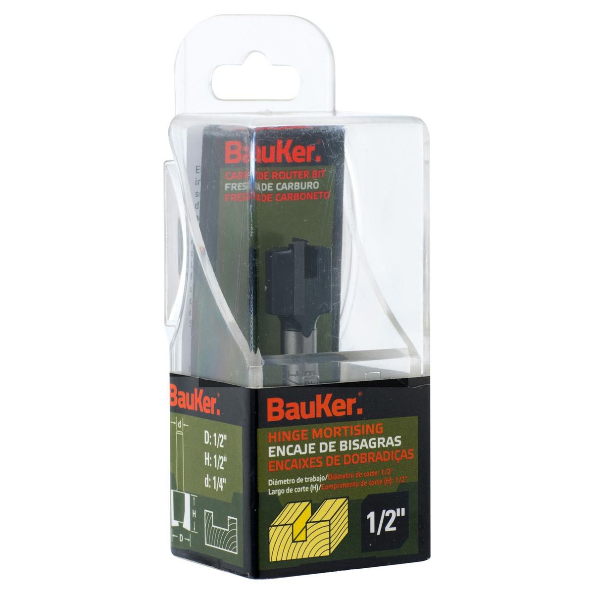  - Fresa recta rebaje 1/2