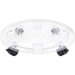 Base maceta plástica c/ruedas 43 cm