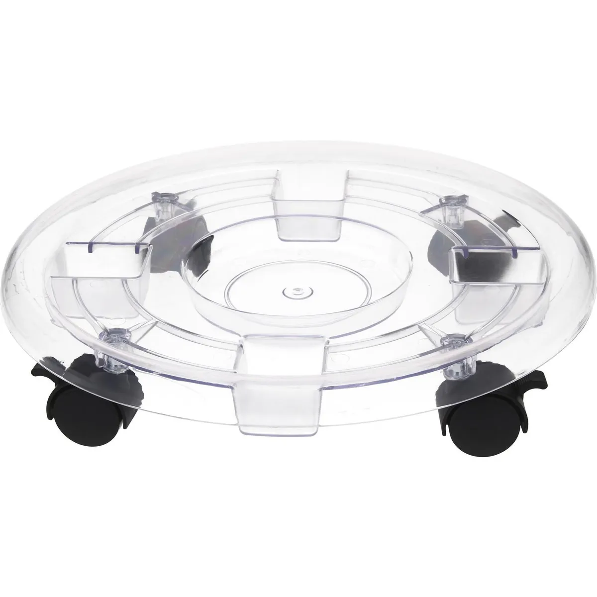 Casa Bonita - Base maceta plástica c/ruedas 38 cm