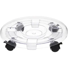 Base maceta plástica c/ruedas 38 cm
