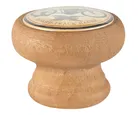Jaladera 40 mm madera tinte miel Big Valve