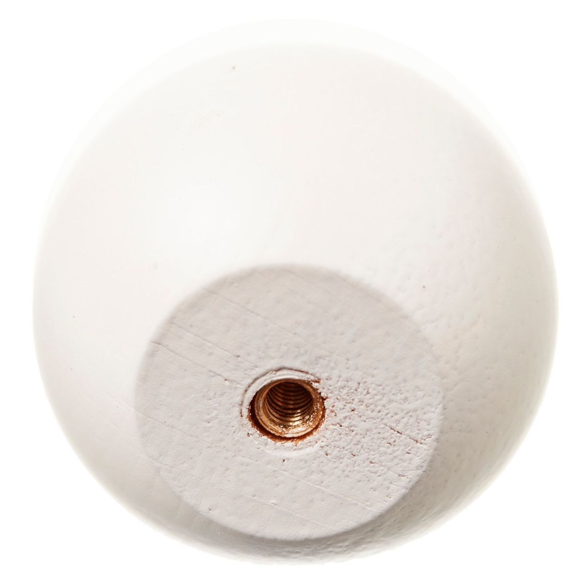 Fixser - Jaladera 40 mm madera lacado blanco