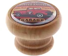 Jaladera 40 mm madera natural Garaje pickup
