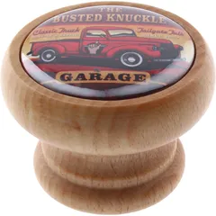 Jaladera 40 mm madera natural Garaje pickup
