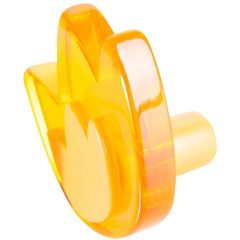 Tulipán naranja metacrilato