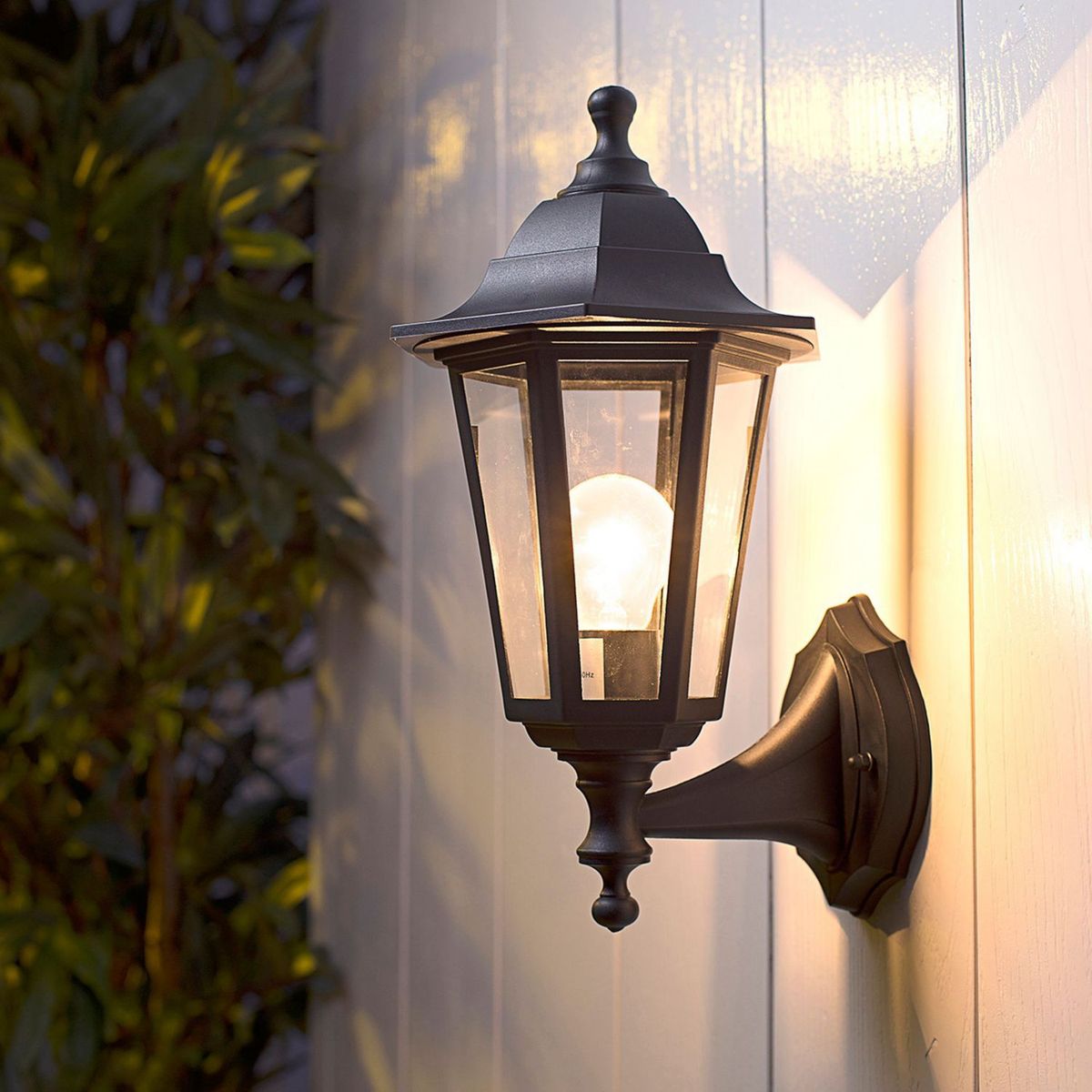 Casa Bonita - Arbotante Venecia Negro 1 Luz E27