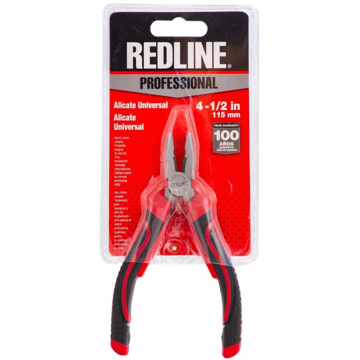 Redline - Alicate Universal 41/2 Redl..