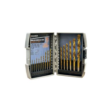 Set 15 Brocas hss Bauker